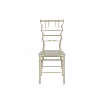 BLNK HERCULES Series Resin Stacking Chiavari Chair - Champagne