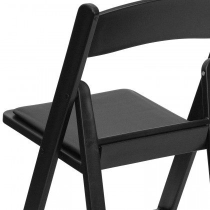 BLNK Hercules Resin Folding Chair - Black