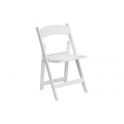 BLNK Hercules Resin Folding Chair - White