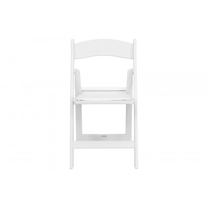 BLNK Hercules Resin Folding Chair - White