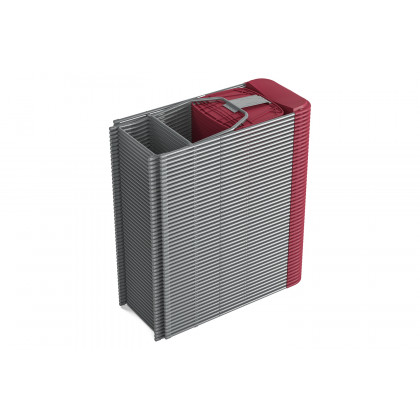 BLNK HERCULES Series Plastic Lightweight Folding Chair - Red