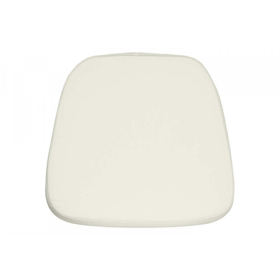 BLNK Louise Fabric Soft Chiavari Chair Cushion - White