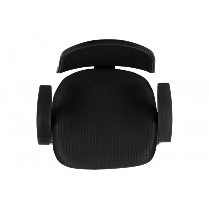 BLNK Flash Fundamentals Mid-Back Mesh Swivel Task Office Chair with Pivot Back - Black, with Arms