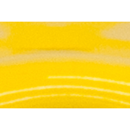 BLNK Taylor Vibrant Chrome Stool with Tractor Seat - Yellow
