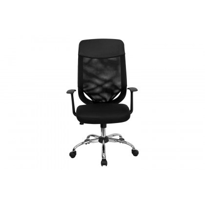 BLNK - Noreen High-Back Mesh Executive Swivel Office Chair with Arms