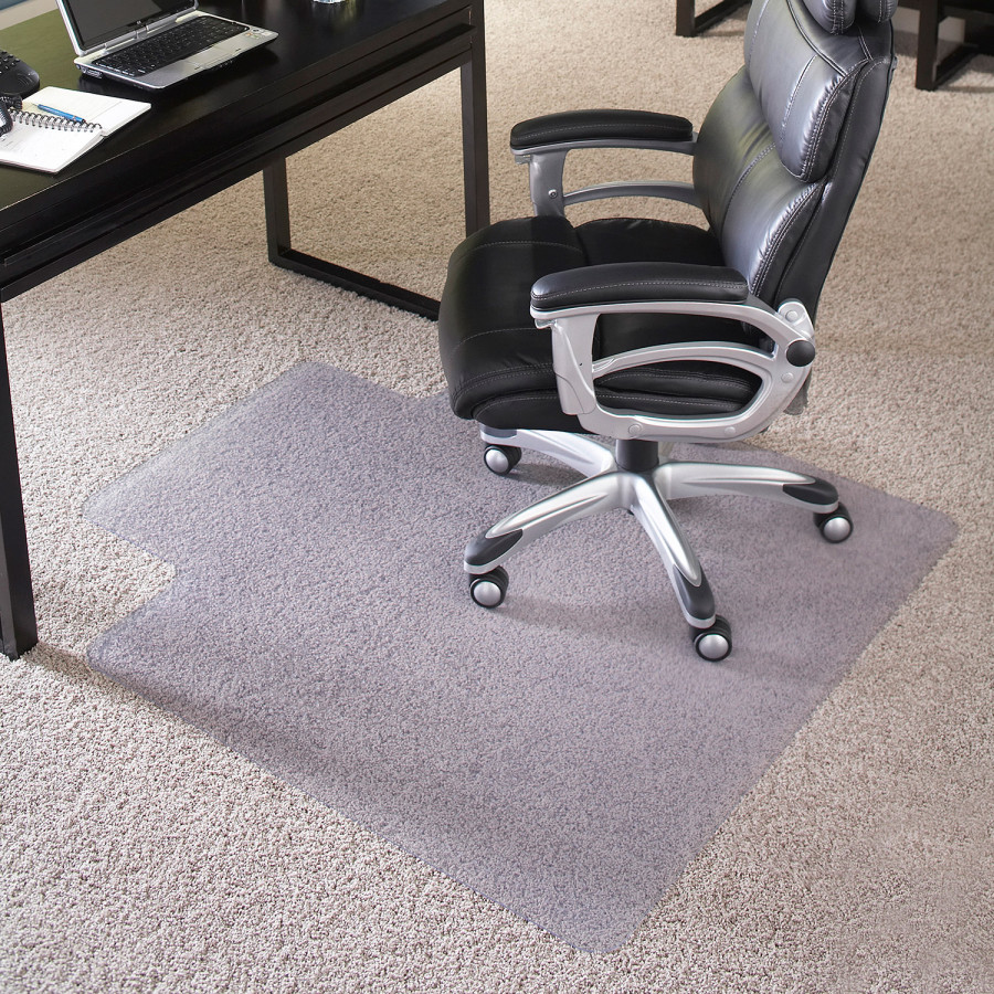 BLNK Jackson Carpet Chair Mat with Lip - 45"W x 53"L
