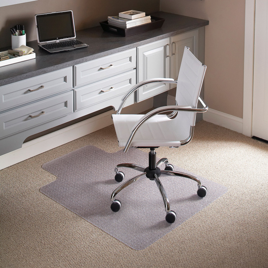 BLNK Jackson Carpet Chair Mat with Lip - 36"W x 48"L