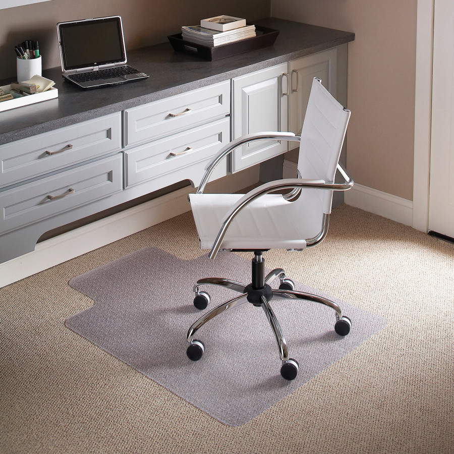BLNK Jackson Carpet Chair Mat 400 lb Capacity with Lip - 45"W x 53"L