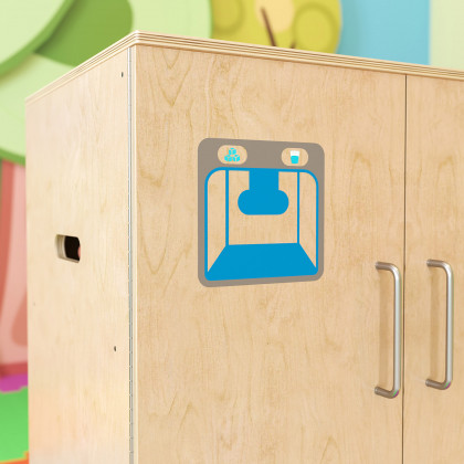 BLNK - Hercules Children's Wooden Kitchen Refrigerator