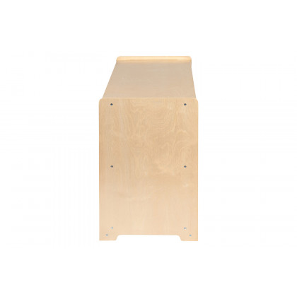 BLNK Hercules Wooden 5 Section School Classroom Storage Cabinet - 24"H x 36"L