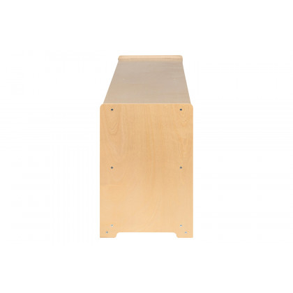 BLNK Hercules Wooden 5 Section School Classroom Storage Cabinet - 24"H x 48"L