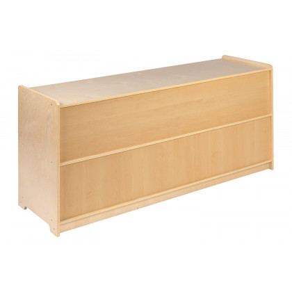 BLNK Hercules Wooden 5 Section School Classroom Storage Cabinet - 24"H x 48"L