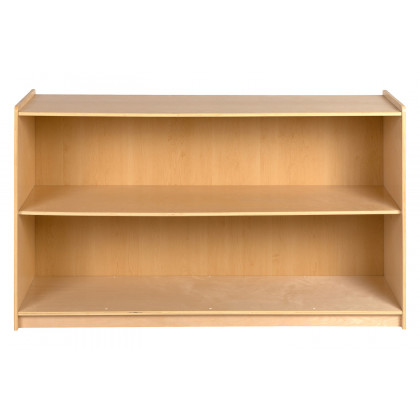 BLNK Hercules Wooden 2 Section School Classroom Storage Cabinet - 30"H x 48"L
