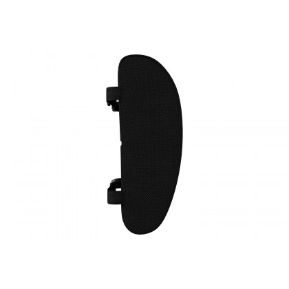 BLNK - Rey Black Lumbar Support Pillow with Adjustable Straps and CertiPUR-US Certified Memory Foam