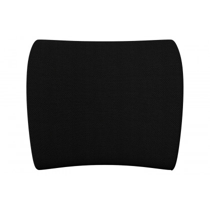 BLNK - Rey Black Lumbar Support Pillow with Adjustable Straps and CertiPUR-US Certified Memory Foam