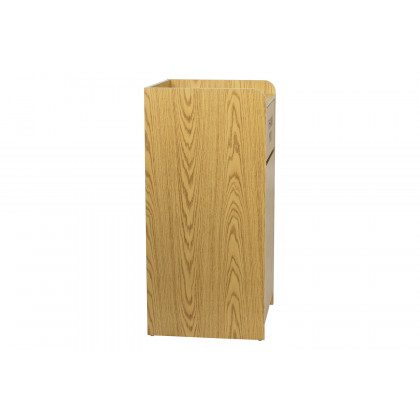 BLNK Sony Laminate Tray Top Receptacle - Oak