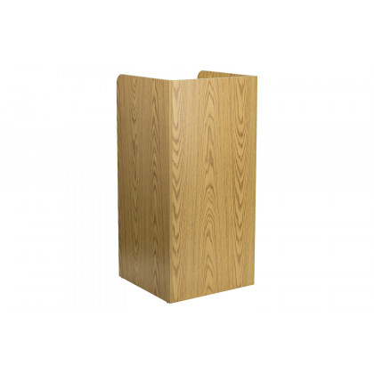 BLNK Sony Laminate Tray Top Receptacle - Oak