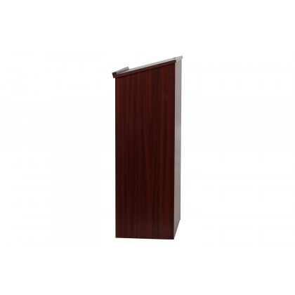 BLNK Mysta Laminate Stand-Up Lectern - Mahogany