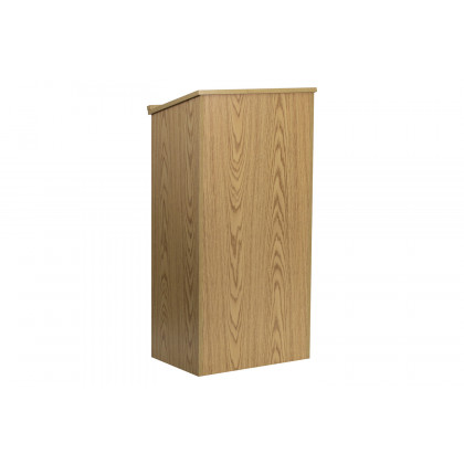 BLNK Mysta Laminate Stand-Up Lectern - Oak