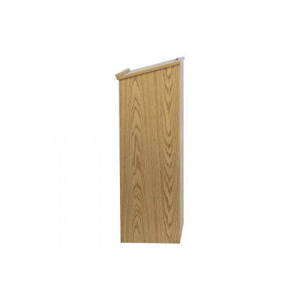 BLNK Mysta Laminate Stand-Up Lectern - Oak
