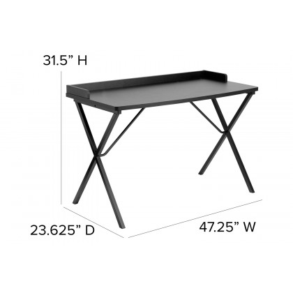 BLNK Computer Desk - Black