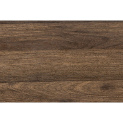 BLNK Clifton Computer Desk with Top and Lower Storage Shelves - Rustic Walnut