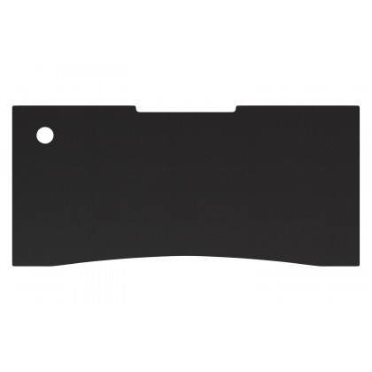 BLNK - Mallot Black Mega Size Extended Gaming Mouse Pad with Anti-Slip Rubber Base and Micro Weave Top