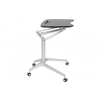 BLNK Gia Mobile Stand-Up Computer Ergonomic Desk - Black