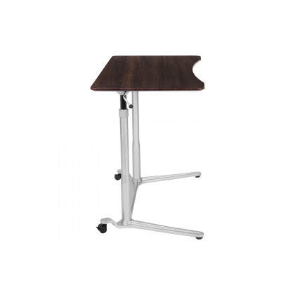 BLNK Merritt Stand-Up Computer Ergonomic Desk - Dark Wood Grain