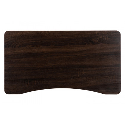 BLNK Merritt Stand-Up Computer Ergonomic Desk - Dark Wood Grain