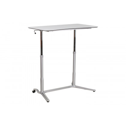 BLNK Merritt Stand-Up Computer Ergonomic Desk - Light Gray