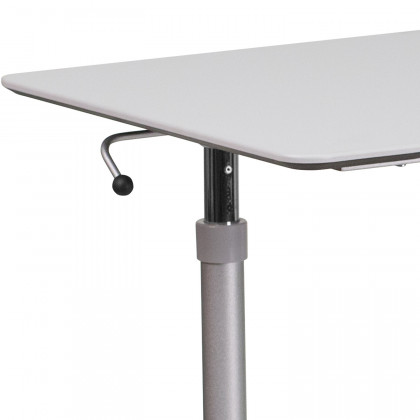 BLNK Merritt Stand-Up Computer Ergonomic Desk - Light Gray