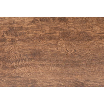 BLNK - Emerson Modern Nesting Coffee Table Set with Storage Drawer in Walnut Finish with Black Sled Base Metal Frames 2 Piece