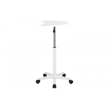 BLNK Eve Sit to Stand Mobile Laptop Computer Desk - White