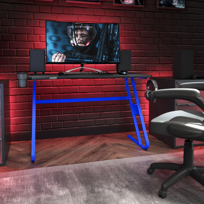 BLNK - Fisher Ergonomic Desk with Cup Holder and Headphone Hook