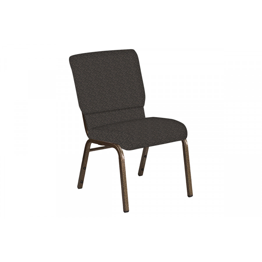 BLNK Church Chair in Bonaire with Gold Vein Frame - Castle, 18.5"W