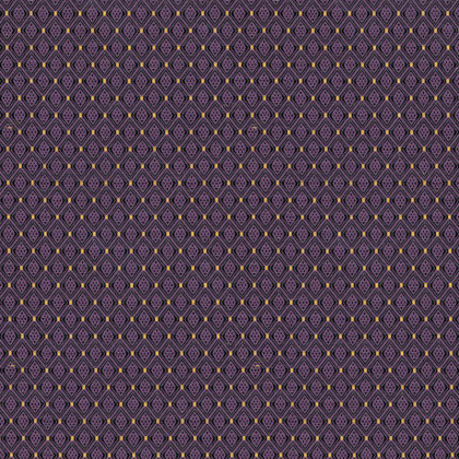 BLNK Church Chair in Canterbury with Gold Vein Frame - Purple, 18.5"W