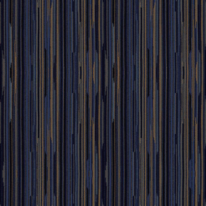 BLNK Church Chair in Canyon with Gold Vein Frame - Tartan Blue, 18.5"W