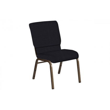 BLNK - Church Chair in Cobblestone with Gold Vein Frame