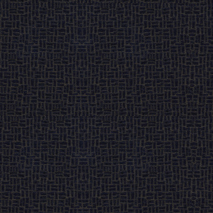 BLNK Church Chair in Cobblestone with Gold Vein Frame - Blissful Blue, 18.5"W