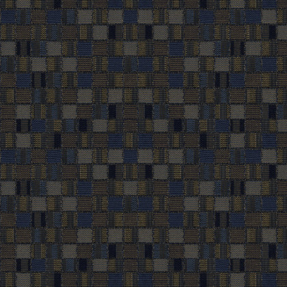 BLNK Church Chair in Empire with Gold Vein Frame - Tartan Sky, 18.5"W