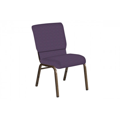 BLNK - Church Chair in Illusion with Gold Vein Frame