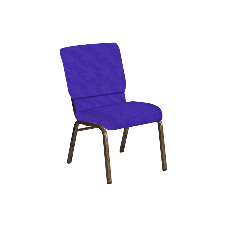 BLNK Church Chair in Interweave with Gold Vein Frame - Lilac, 18.5"W