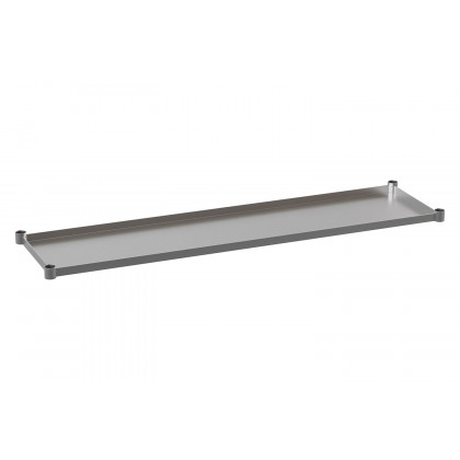 BLNK Woodford Stainless Steel Galvanized Under Shelf - 30"W x 72"L