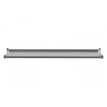 BLNK Woodford Stainless Steel Galvanized Under Shelf - 30"W x 72"L