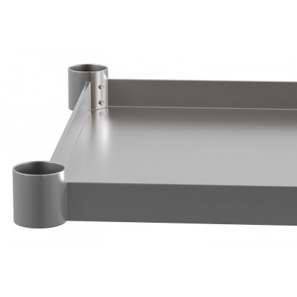 BLNK Woodford Stainless Steel Galvanized Under Shelf - 30"W x 72"L