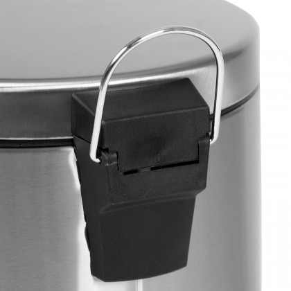 BLNK Round Stainless Steel Fingerprint Resistant Soft Close Step Trash Can -3.2 Gallons (12L) - 3.2 Gall