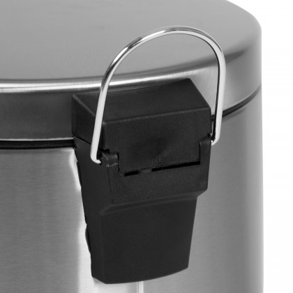 BLNK Round Stainless Steel Fingerprint Resistant Soft Close Step Trash Can - 5.3 Gallons (20L) - 5.3 Gall