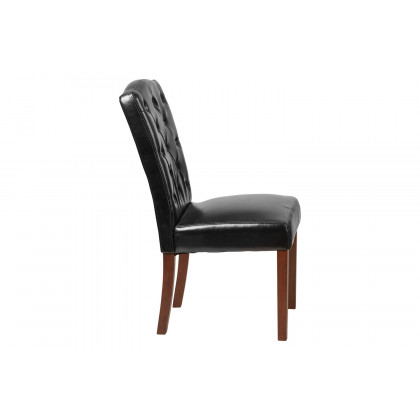 BLNK - HERCULES Grove Park Series LeatherSoft Tufted Parsons Chair