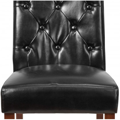 BLNK - HERCULES Grove Park Series LeatherSoft Tufted Parsons Chair